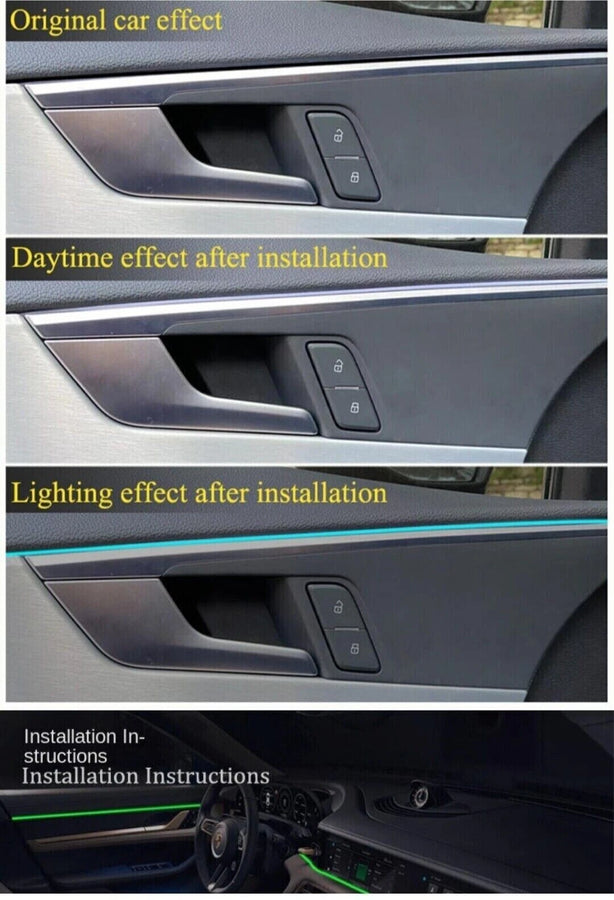 18 in 1 Full LED Car interior Symphony multicolour ambient lights RGB Dreamflow