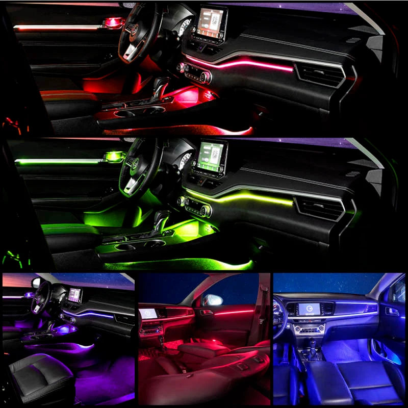 18 in 1 Full LED Car interior Symphony multicolour ambient lights RGB Dreamflow