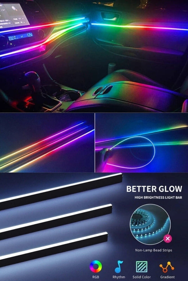 18 in 1 Full LED Car interior Symphony multicolour ambient lights RGB Dreamflow