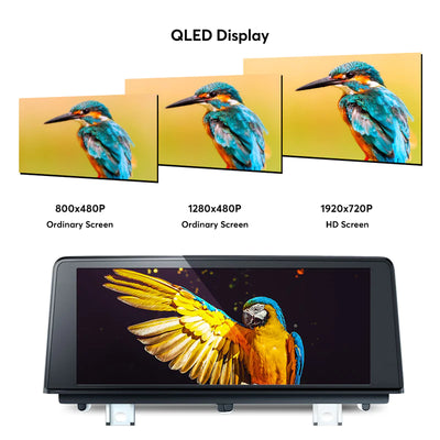 10.25" 8.8" Android 13 8G+128G Qualcomm 8-core IPS Car MultiMedia For BMW Series 3 F30 F31 Series 4 F32 F36 CIC NBT EVO System Touchscreen