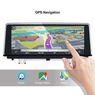 8.8" Android 13 8G+128G Qualcomm Octa-Core Built-in 4G-LTE GPS Navigation MultiMedia For BMW Series 1/2 F20 F21 2011-2017 Screen Upgrade
