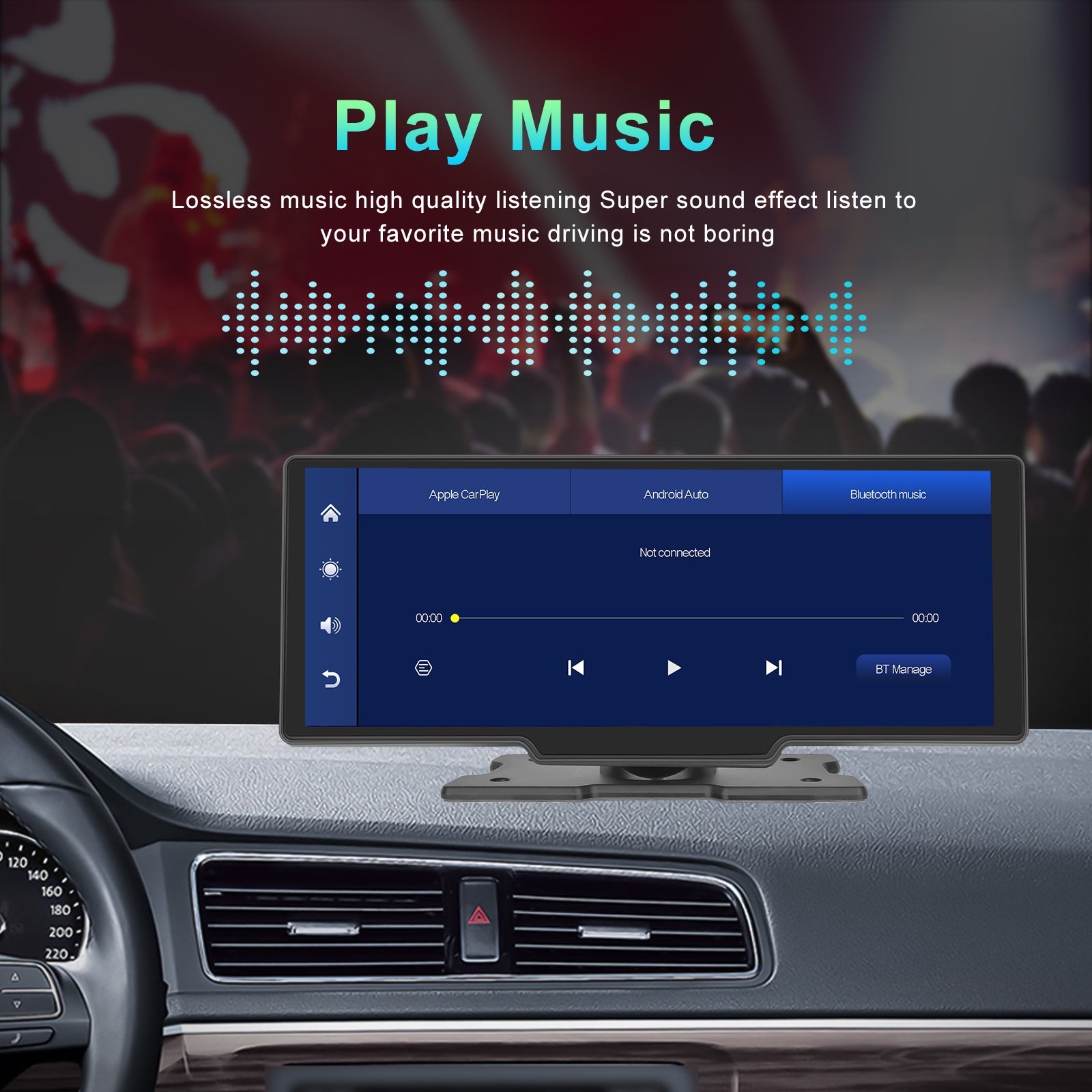 The Portable Apple CarPlay & Android Auto Screen for ANY CAR
