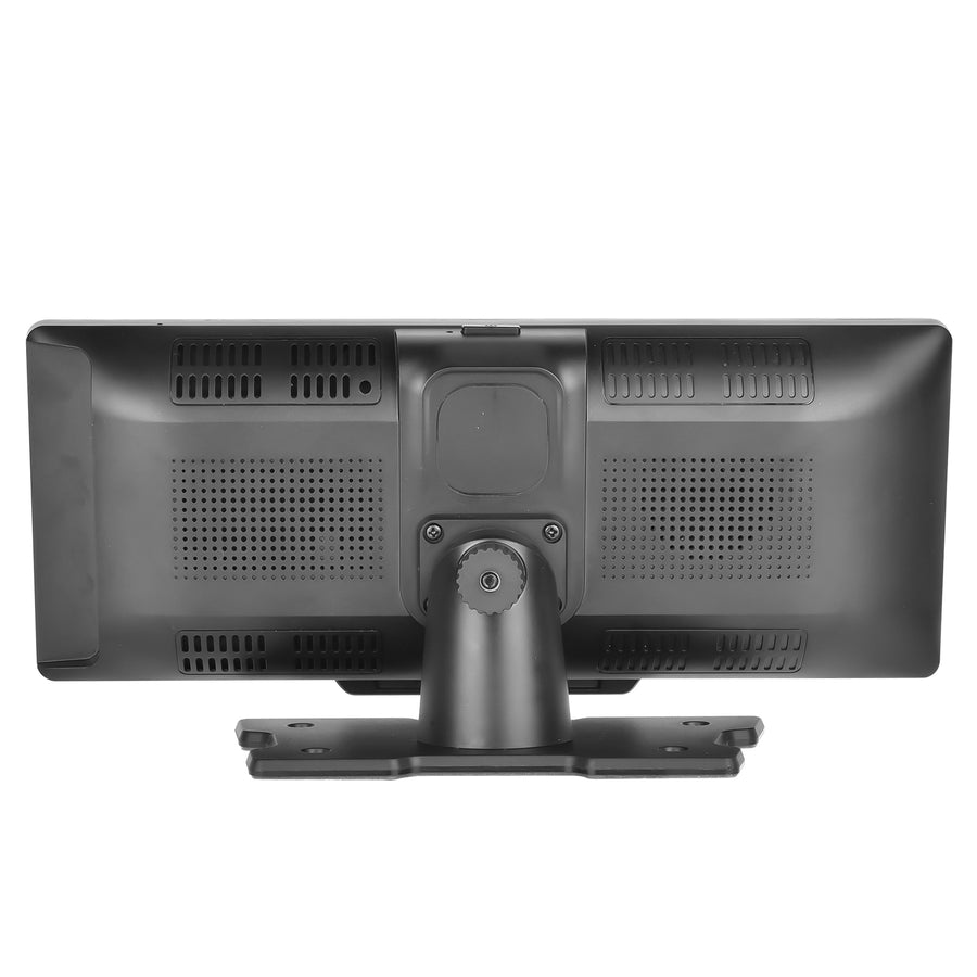 Wireless Apple Carplay Portable Car Stereo Android Auto 10.26 inch HD Touchscreen Portable CarPlay Screen with Siri Bluetooth Rear Camera Voice Control 32G TF Card 9V-36V