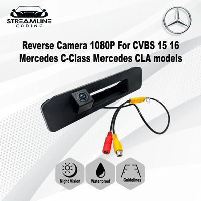 AHD Car Reverse Camera 1080P For CVBS 15 16 Mercedes C-Class Mercedes CLA models