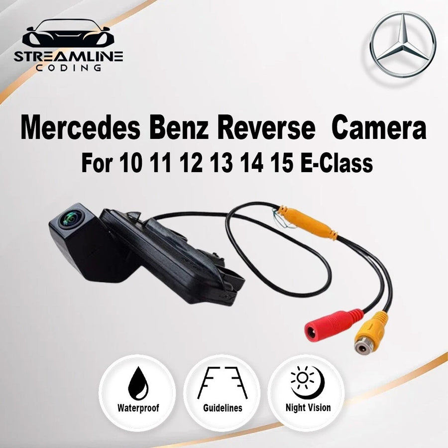 AHD Car Reverse Camera 1080P For Mercedes Benz 10 11 12 13 14 15 E Class Handle