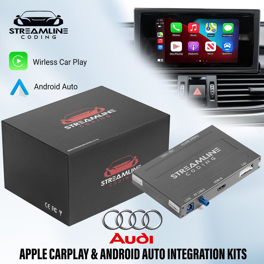 Audi A6 S6 RS6 Wireless CarPlay & Android Auto Integration Kit