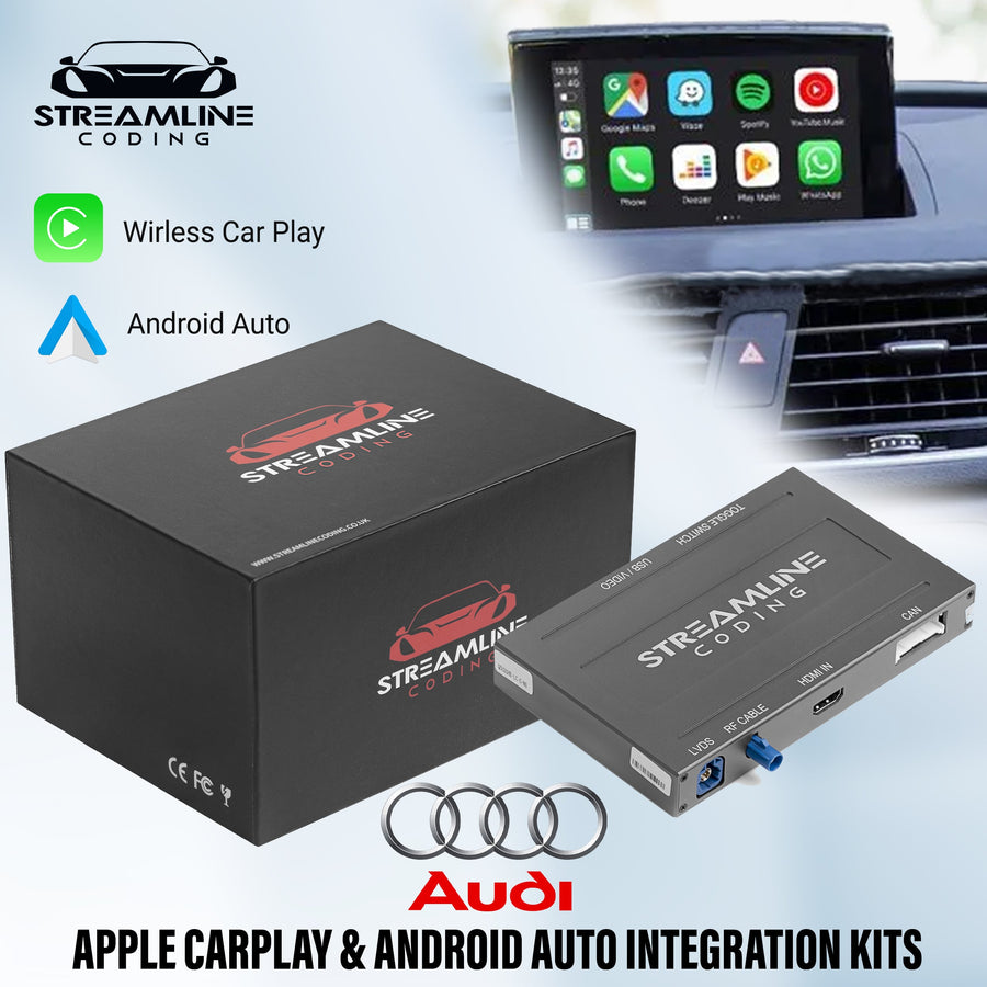 Audi Q3 RSQ3 Wireless CarPlay & Android Auto Integration Kit