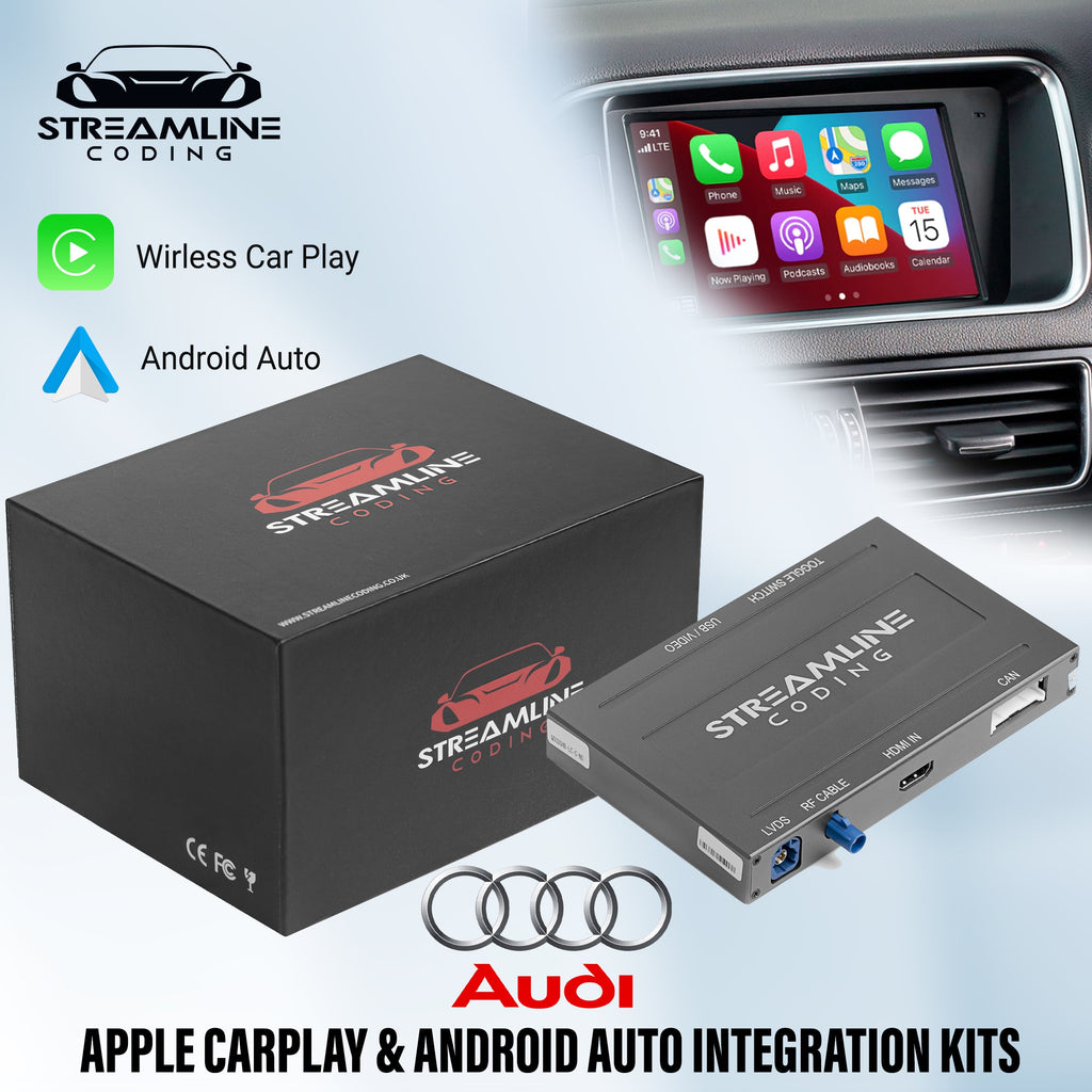 Audi Q5 SQ5 Wireless CarPlay & Android Auto Integration Kit – www ...
