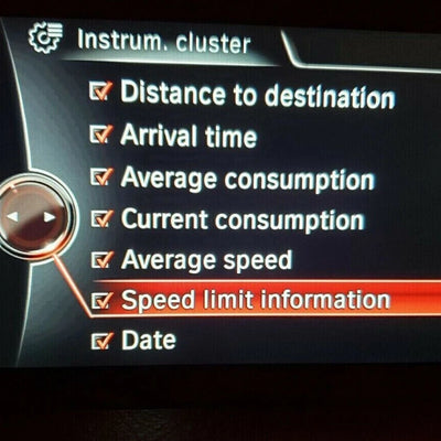 BMW SLI F & G Series Speed Limit Emulator Information EU version KPH latest