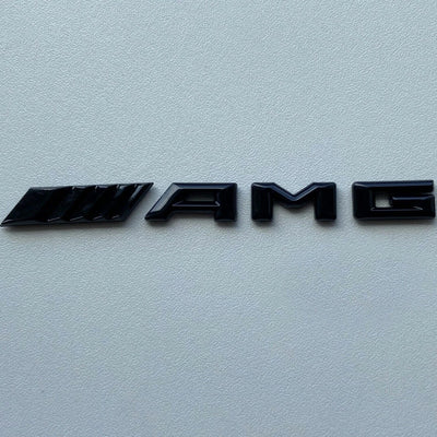 Black Interior Small AMG Badge Cockpit Centre Console Dashboard For Mercedes A B