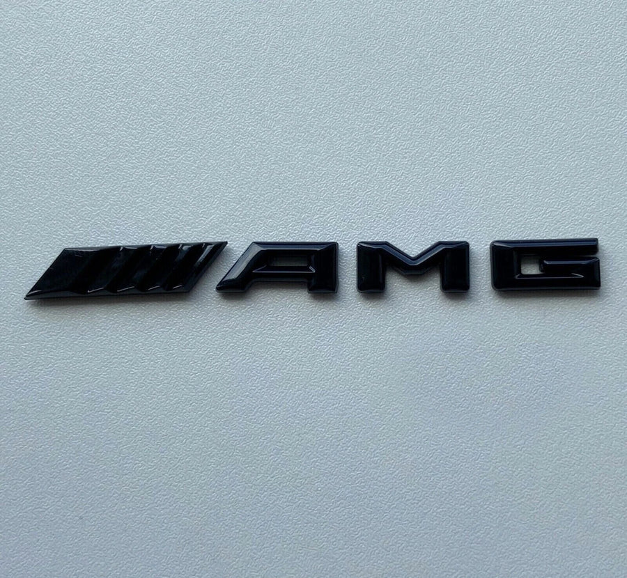 Black Interior Small AMG Badge Cockpit Centre Console Dashboard For Mercedes A B