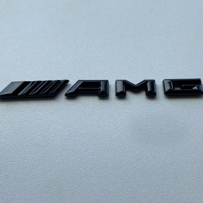 Black Interior Small AMG Badge Cockpit Centre Console Dashboard For Mercedes A B