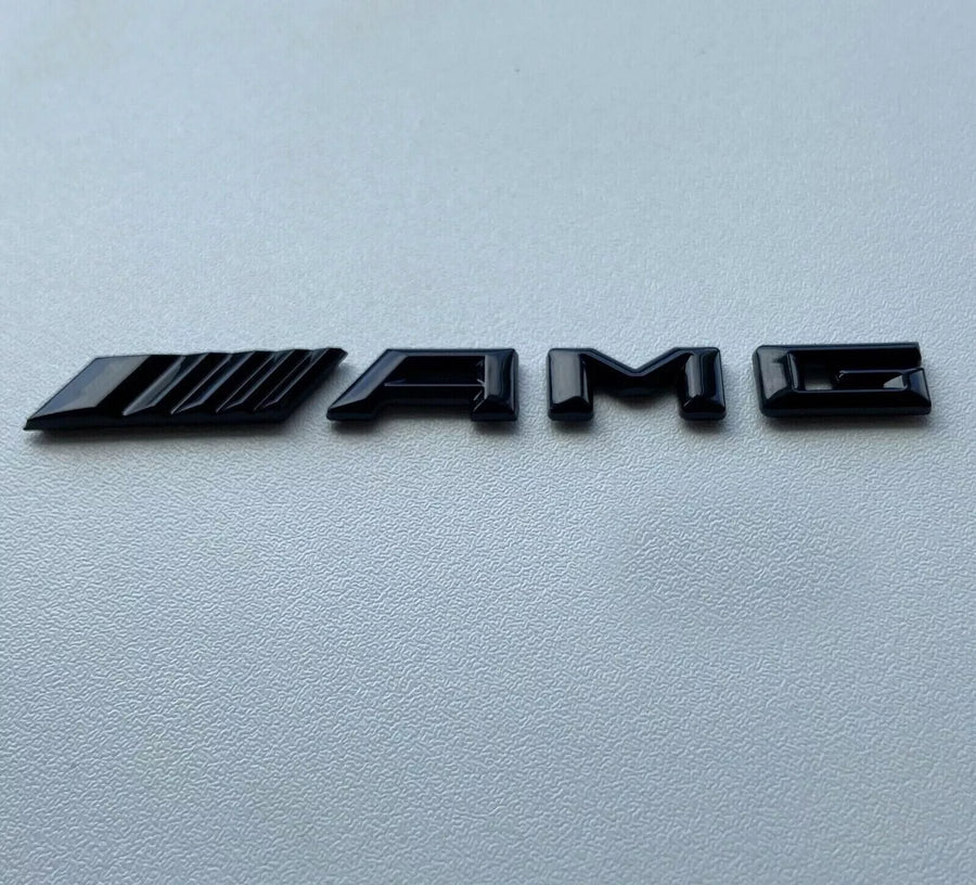 Black Interior Small AMG Badge Cockpit Centre Console Dashboard For Mercedes A B