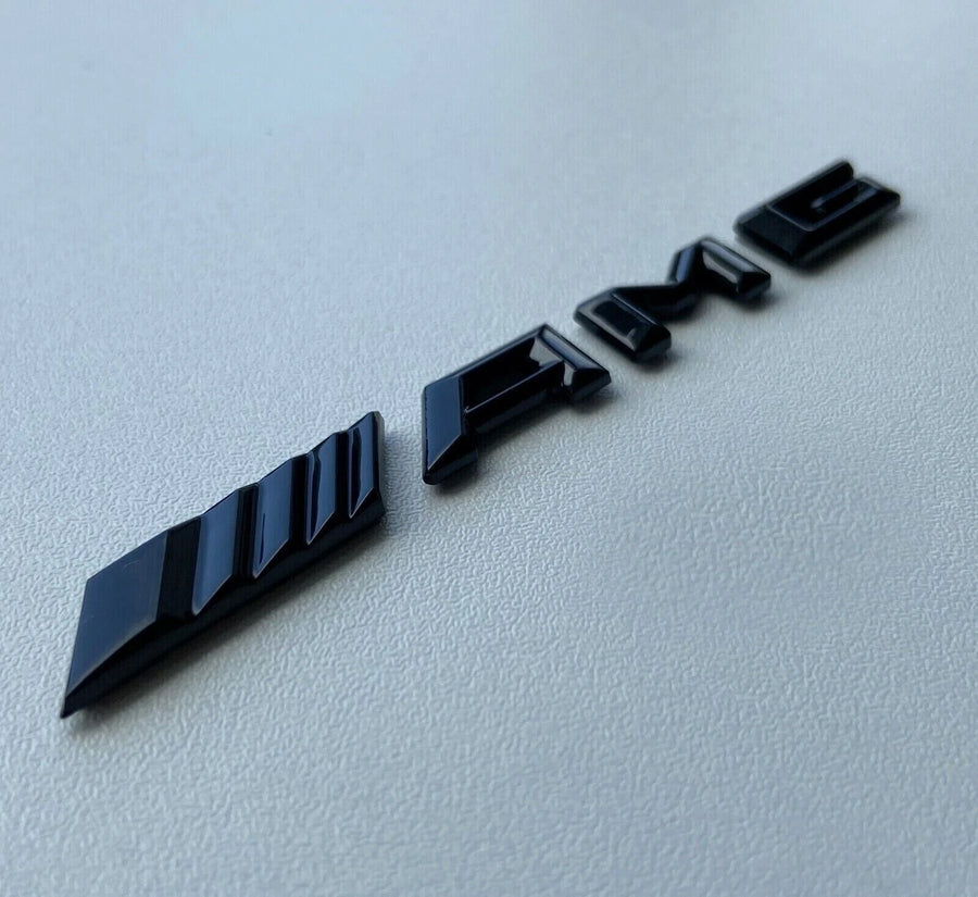 Black Interior Small AMG Badge Cockpit Centre Console Dashboard For Mercedes A B