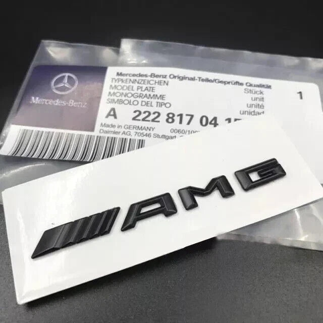 Black Interior Small AMG Badge Cockpit Centre Console Dashboard For Mercedes A B