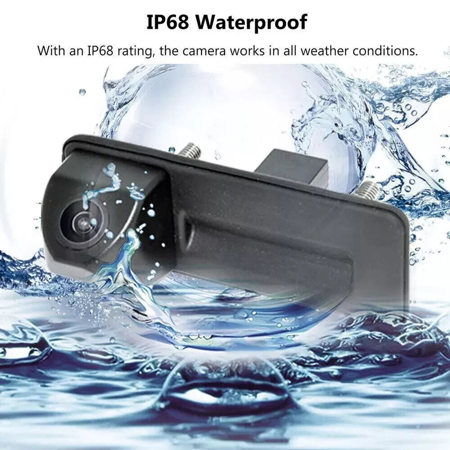 Car Reverse Camera HD For Mercedes Benz C Class W204 C180 C200 Rear Trunk Handle