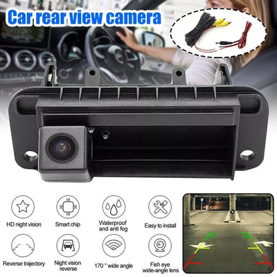 Car Reverse Camera HD For Mercedes Benz C Class W204 C180 C200 Rear Trunk Handle