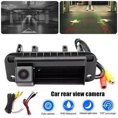 Car Reverse Camera HD For Mercedes Benz C Class W204 C180 C200 Rear Trunk Handle