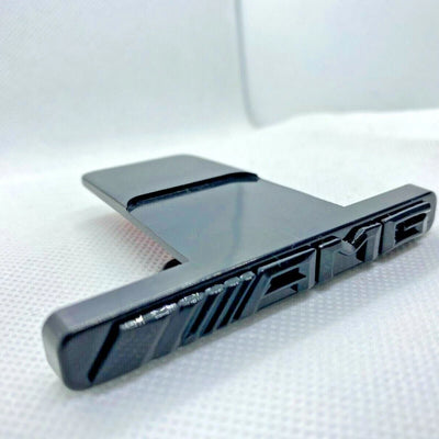Emblem Red Chrome Panamericana GT Grille Radiator Mercedes Benz AMG Badge (Copy)