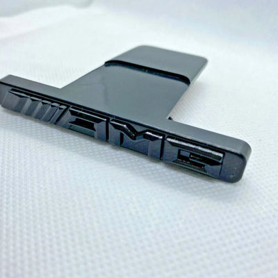 Emblem Red Chrome Panamericana GT Grille Radiator Mercedes Benz AMG Badge (Copy)