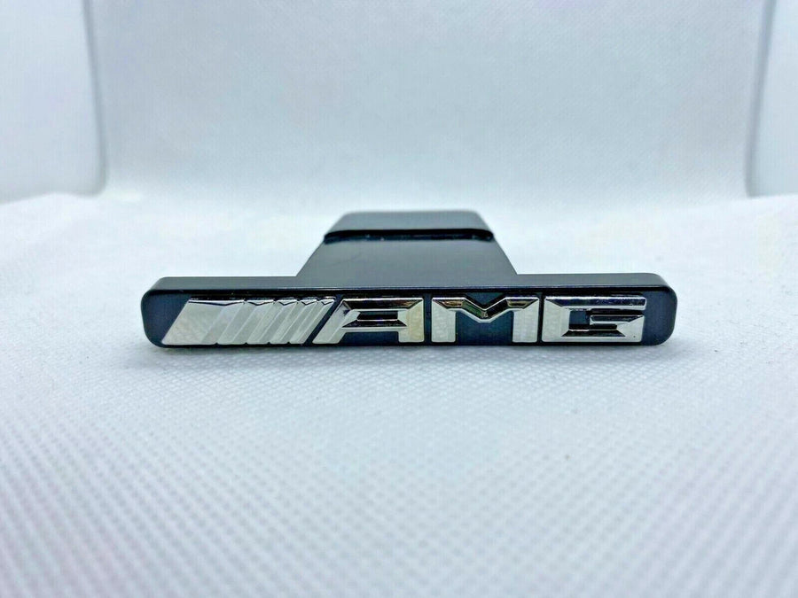 Emblem Silver Chrome Panamericana GT Grille Radiator Mercedes Benz AMG Badge