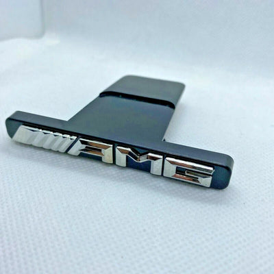 Emblem Silver Chrome Panamericana GT Grille Radiator Mercedes Benz AMG Badge