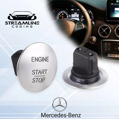 Keyless Go Engine Push To Start Stop Button Switch For Mercedes Benz 2215450714