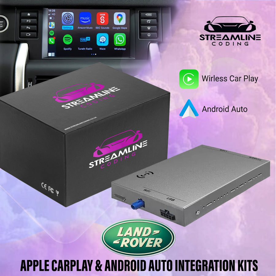 LAND ROVER DISCOVERY 4 / 5 / SPORT Wireless CarPlay & Android Auto Integration Kit