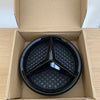 MERCEDES Gloss Black FRONT GRILL STAR BADGE for A,C,B,GLA,GLK,CLA,CLS,ML,E,SLK