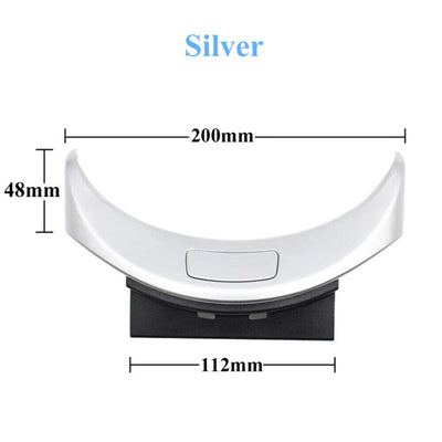 Mercedes BENZ Console Armrest Cover Button Trim Switch Silver W205 C Class