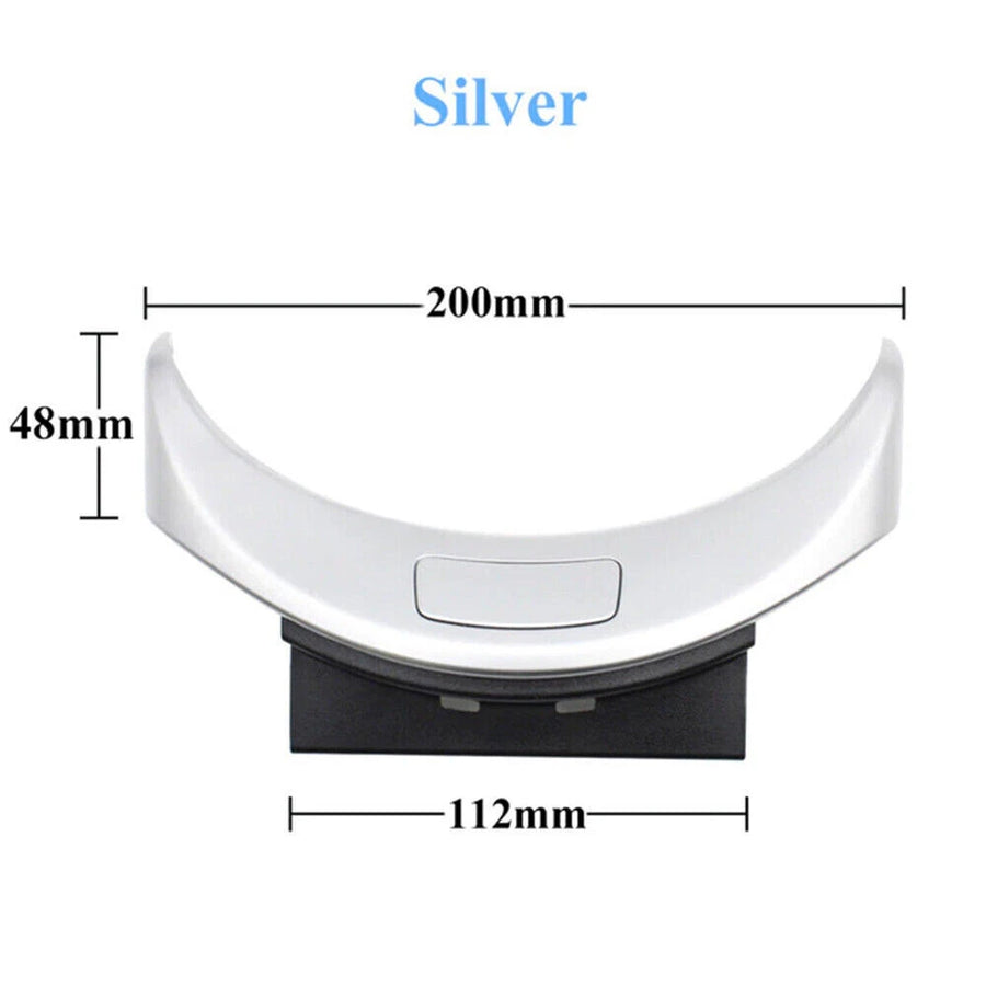 Mercedes BENZ Console Armrest Cover Button Trim Switch Silver W205 C Class