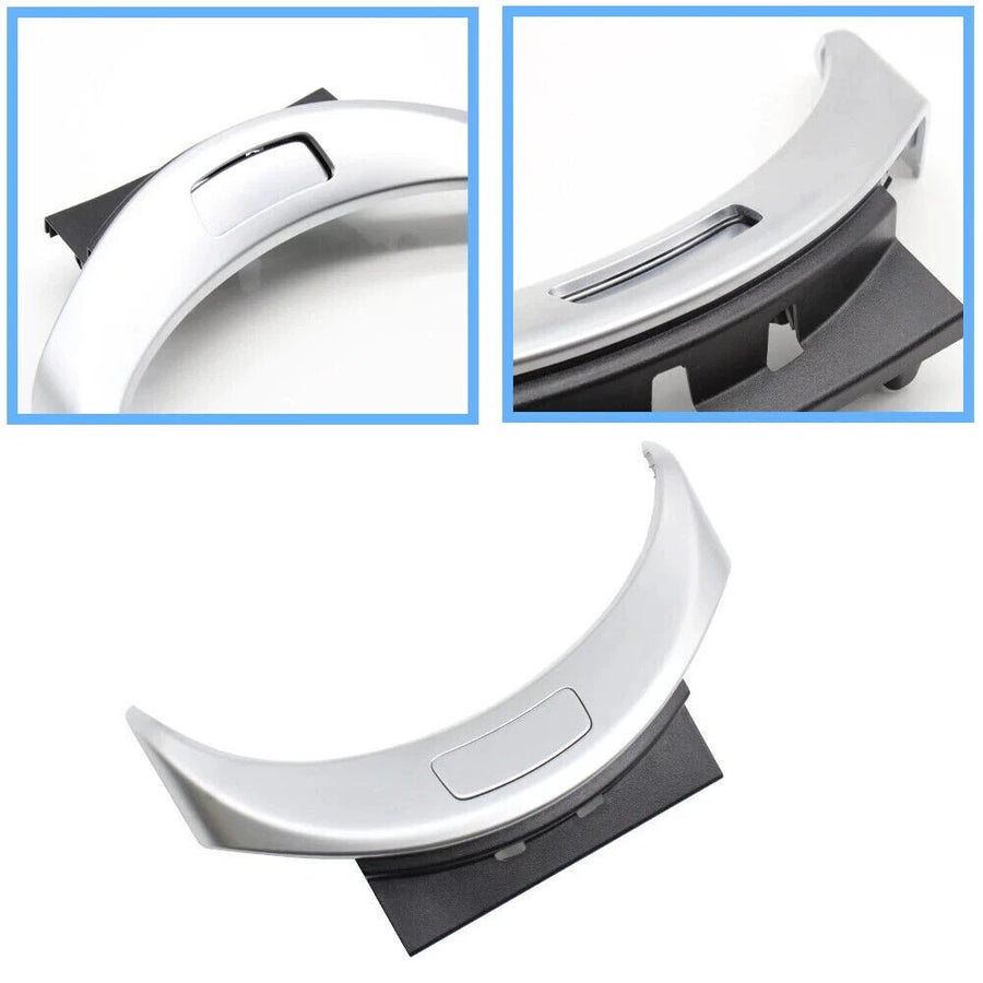 Mercedes BENZ Console Armrest Cover Button Trim Switch Silver W205 C Class
