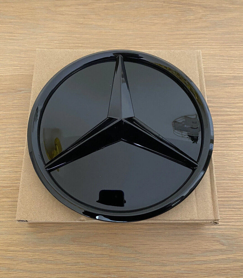 Mercedes Black Front Grill badge Replacement STAR For FACELIFT W205 W177 2018+