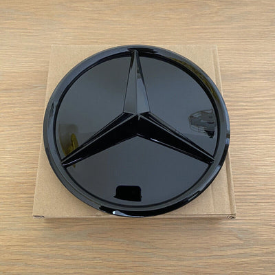 Mercedes Black Front Grill badge Replacement STAR For FACELIFT W205 W177 2018+