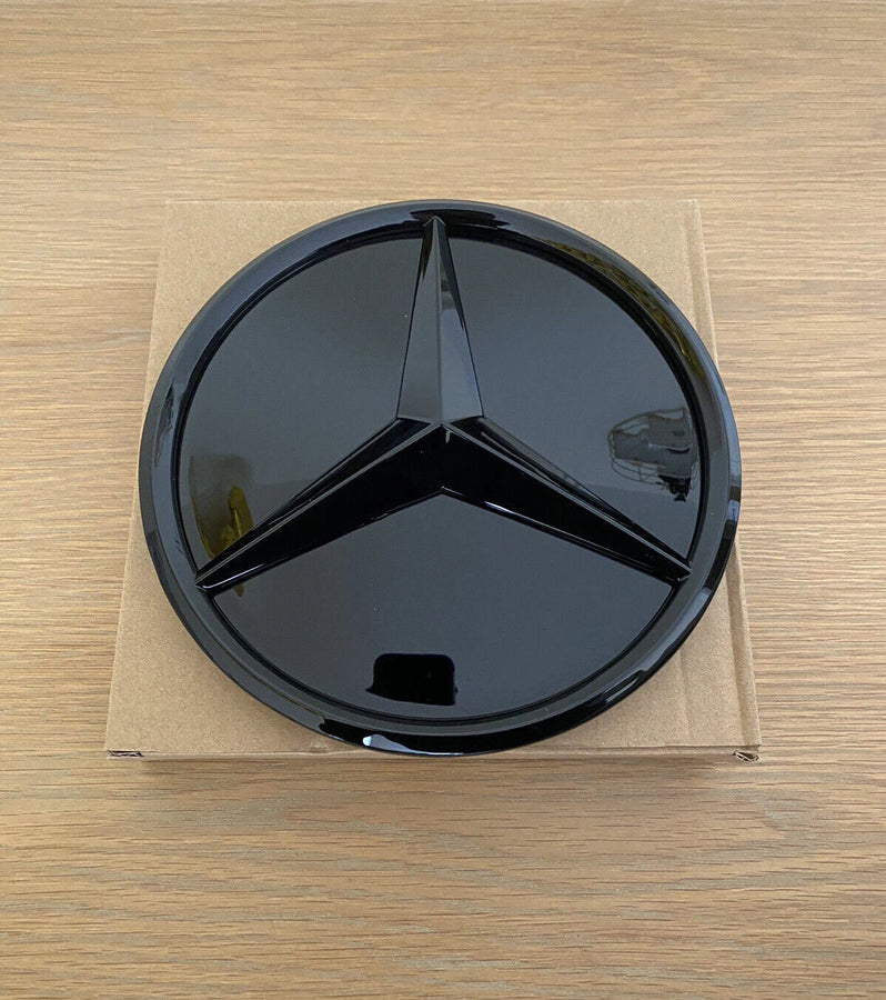 Mercedes Black Front Grill badge Replacement STAR For FACELIFT W205 W177 2018+