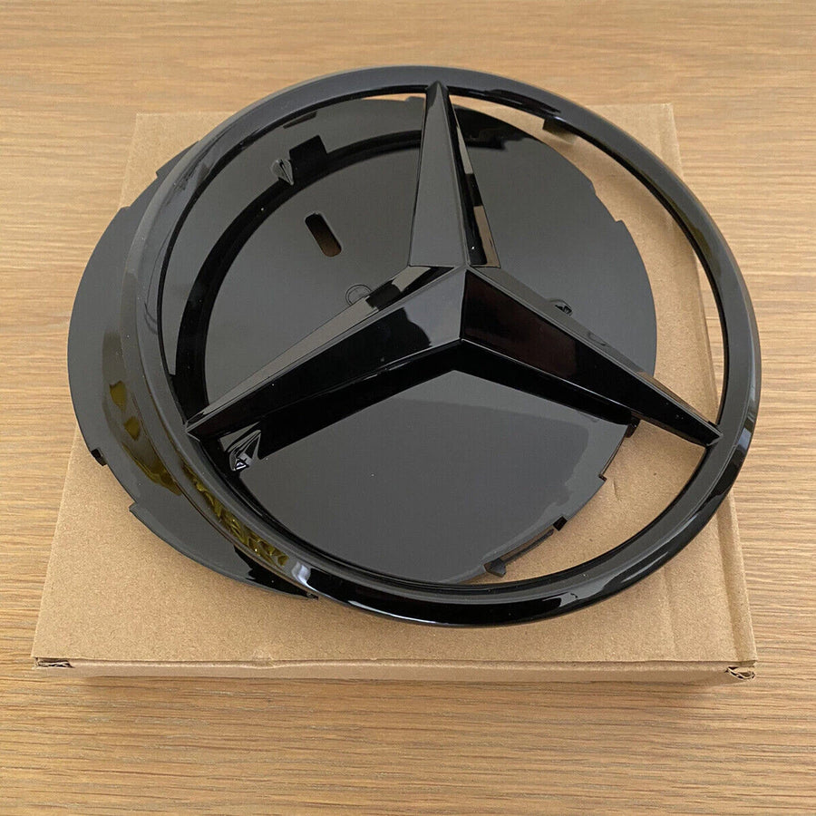 Mercedes Black Front Grill badge Replacement STAR For FACELIFT W205 W177 2018+