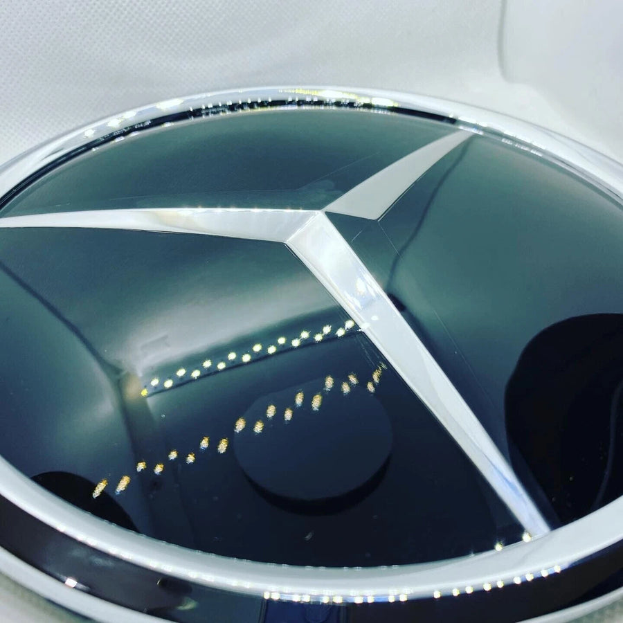 Mercedes Front Grill Badge C,E,GLA, CLASS W205 W212 Emblem STAR Mirror Silver