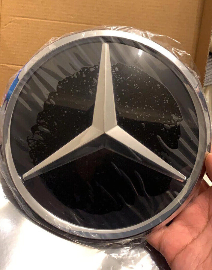 Mercedes Front Grill Badge C,E,GLA, CLASS W205 W212 Emblem STAR Mirror Silver