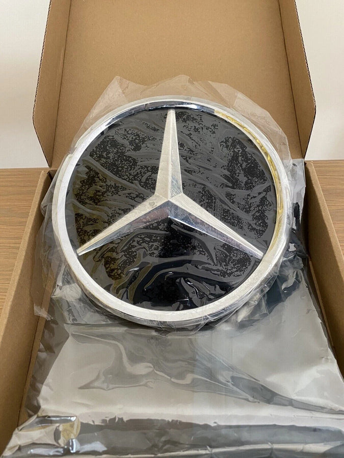 Mercedes Front Grill STAR Badge Emblem Mirror Silver A1648880411 CLASS W204 W245