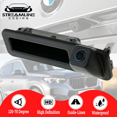 Reverse Boot Handle Rear Camera For BMW X1 F48 F49 X2 F30 G02 G05 G06 G08 G30