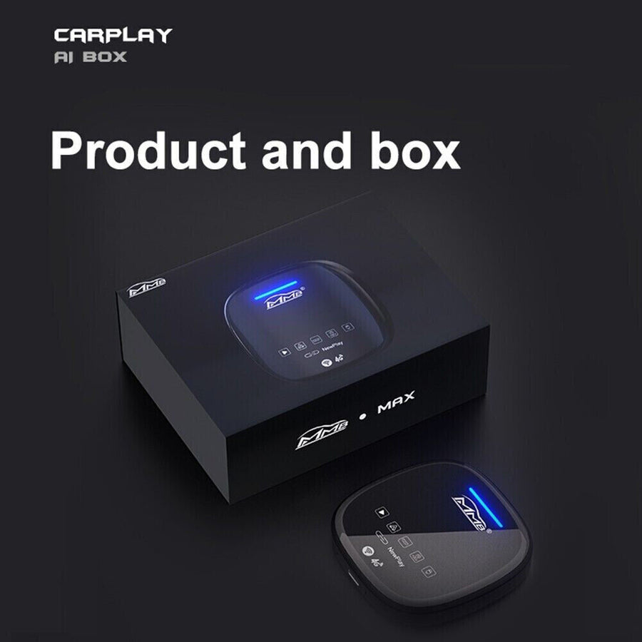 MultiMedia Box MMB MAX Andriod 10 Wireless CarPlay Adapter With SIM TF Card Port