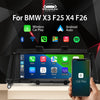 8.8" Wireless Apple CarPlay Android Auto Multimedia For BMW X3 F25 X4 F26 CIC NBT Touch Screen Wifi Bluetooth GPS Idrive Steering Wheel