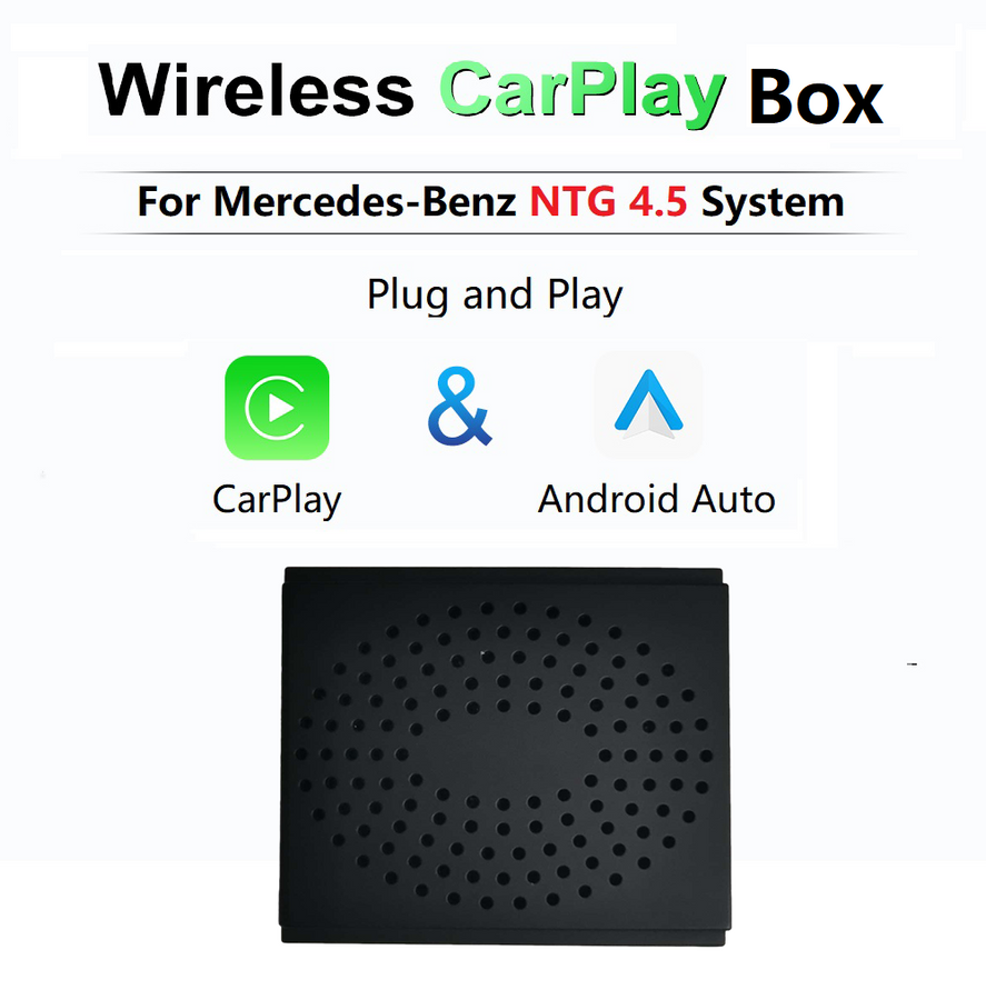 Mercedes Becker Map Pilot Wireless Apple Carplay Module NTG 4.5 A B C Plug&Play