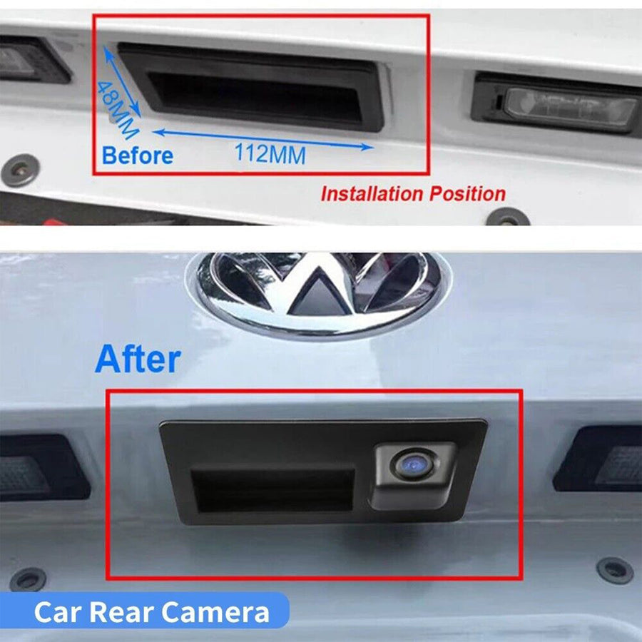 AHD Car Reverse Camera For Audi Volkswagen Passat CC B6 B7 Skoda OctaviaTiguan