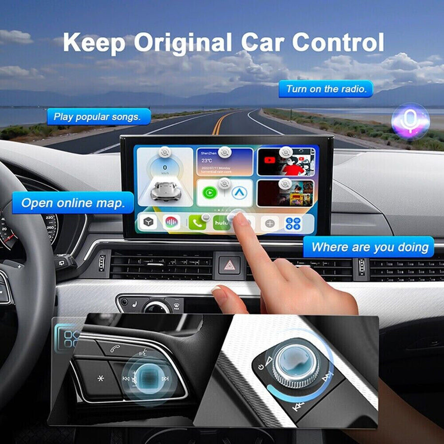 MultiMedia Box MMB MAX Andriod 10 Wireless CarPlay Adapter With SIM TF Card Port