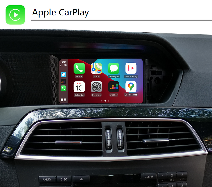 Mercedes Becker Map Pilot Wireless Apple Carplay Module NTG 4.5 A B C Plug&Play