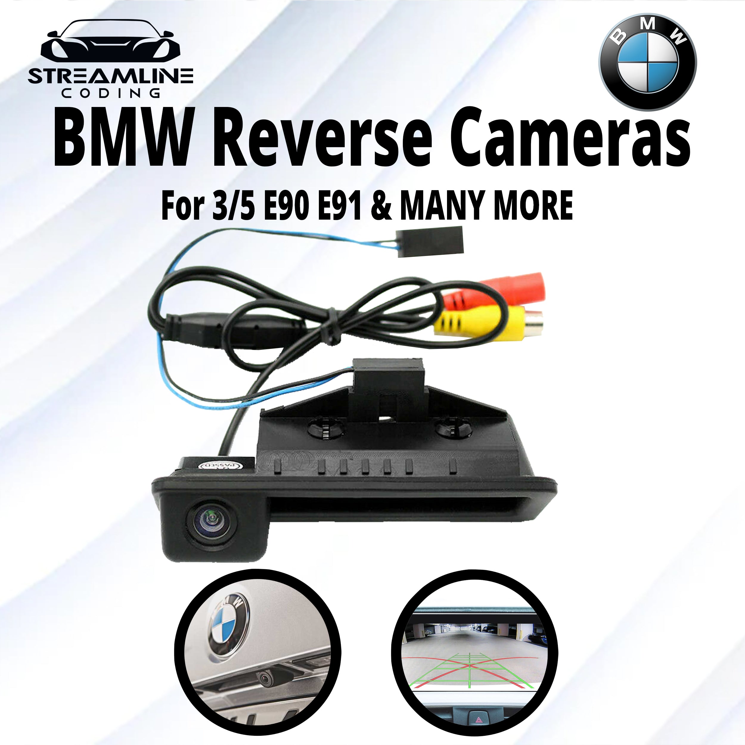 E61 E88 E91 Rückfahrkamera für BMW E90 E60 E70 E71 E72 E82 E84 E92 E93 X1 X5 170 Grad Weitwinkel Auto Nachtsicht Wasserdicht Rückfahrkamera im Koffergriff integriert E61 E88 E91 Rückfahrkamera für BMW E90 E60 E70 E71 E72 E82 E84 E92 E93 X1 X5 170 Grad Weitwinkel Auto Nachtsicht Wasserdicht Rückfahrkamera im Koffergriff integriert